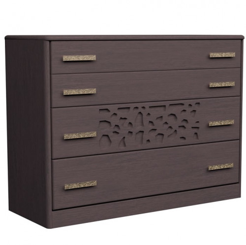 комод веро ясень-орех мокко 126х50х92 коричневый в Нижневартовске