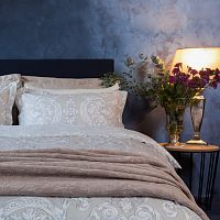 комплект постельного белья decoflux сатин евро victoria ivory в Нижневартовске