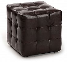 пуф шарм-дизайн люкс коричневый в Нижневартовске