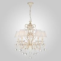 подвесная люстра eurosvet 12075/5 белый strotskis в Нижневартовске