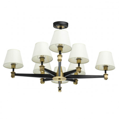 потолочная люстра mw-light дельрей 700013408 кремовая в Нижневартовске