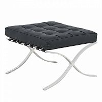 пуф barcelona style черная кожа в Нижневартовске