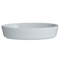 блюдо для запекания william mason овальное 28 см белое в Нижневартовске