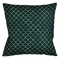 интерьерная подушка «чешуйки» (изумруд) в Нижневартовске