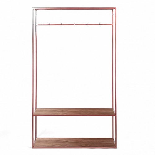 вешалка в прихожую hallra 2 copper американский орех в Нижневартовске