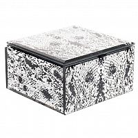 шкатулка для украшений кобра серая 12x12x7 см в Нижневартовске