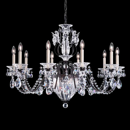 люстра 1260-76 h от schonbek прозрачная/бронзовая в Нижневартовске