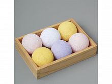 тайская гирлянда thai желто-розово-лиловая, питание от сети в Нижневартовске