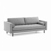 диван bogart двухместный серый от la forma (ex julia grup) в Нижневартовске