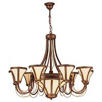 подвесная люстра kemar tanaja t/9 brown в Нижневартовске