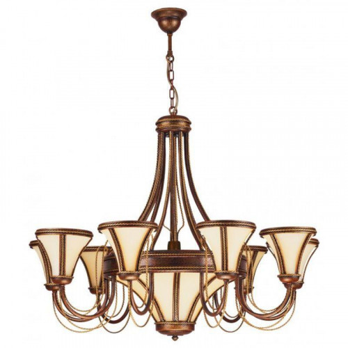 подвесная люстра kemar tanaja t/9 brown в Нижневартовске