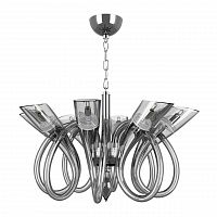 люстра дизайнерская name хром серая в Нижневартовске