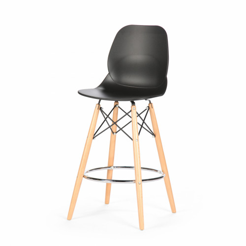 барный стул eiffel (eames style) черный в Нижневартовске