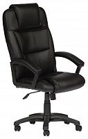 компьютерное кресло tetchair бергамо (крестовина пластик, обивка кож/зам) для руководителя в Нижневартовске