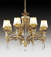 подвесная люстра odeon light peta 2803/8 белая в Нижневартовске