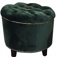 пуф круглый modena malachite малахитовый в Нижневартовске