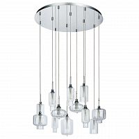 дизайнерская подвесная люстра spot light larissa 1891228 хром в Нижневартовске