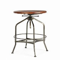 барный стол toledo диаметр 60 бронза/коричневый в Нижневартовске