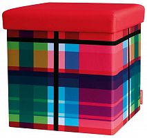 пуфик с ящиком для хранения remember zigzag полиэстеровый оксфорд в Нижневартовске