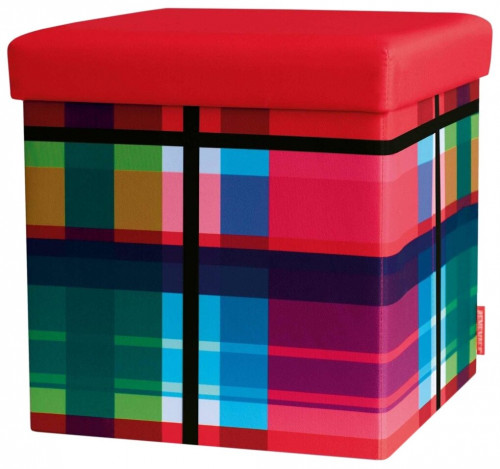 пуфик с ящиком для хранения remember zigzag полиэстеровый оксфорд в Нижневартовске