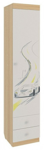 шкаф-пенал для детской mebelson форсаж mkf-02 в Нижневартовске