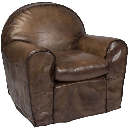 кресло michael olive коричневое в Нижневартовске