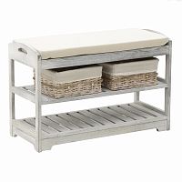 банкетка gabi серая в Нижневартовске