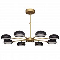 подвесная светодиодная люстра f-promo salvator 2501-8p черная в Нижневартовске