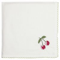 салфетка cherry red w/embroidery в Нижневартовске