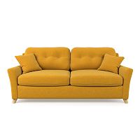 диван raf трехместный прямой желтый в Нижневартовске