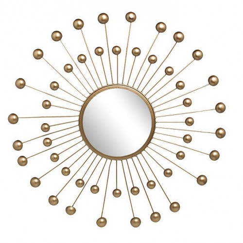 зеркало-солнце декоративное золотое 60,3x60x3 см в Нижневартовске