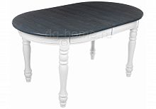 стол деревянный раскладной chance белый, серый в Нижневартовске