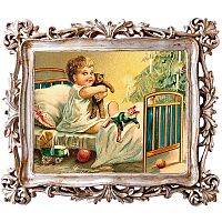 картина «с новым годом!» в раме «амели силвер», версия 9 в Нижневартовске