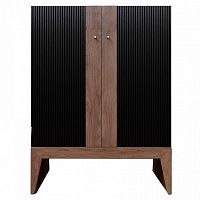 буфет черный полоска 90х50х120 srip в Нижневартовске