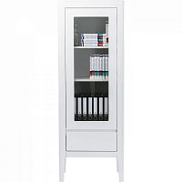 шкаф-витрина brooklyn белый в Нижневартовске