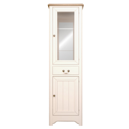 шкаф-витрина olivia в бежевом цвете в Нижневартовске