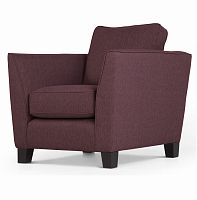 кресло wolsly, тёмно-пурпурное в Нижневартовске