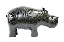 банкетка пуф бегемот мини черный в Нижневартовске