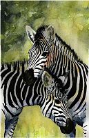 картина маслом зебры в Нижневартовске