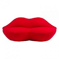 диван «губы heller bocca» прямой красный в Нижневартовске