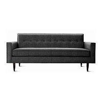 диван bantam sofa большой прямой темно-серый в Нижневартовске