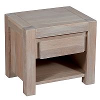 тумба прикроватная 1 bjorn беленый дуб в Нижневартовске