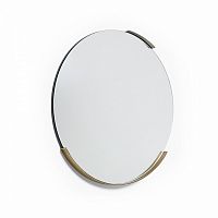 зеркало круглое золотое с металлическими вставками диаметр 51 см zigza от la forma (ex julia grup) в Нижневартовске