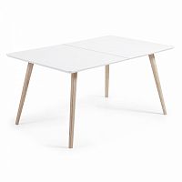 стол quatre 160(260)x100 белый от la forma (ex julia grup) в Нижневартовске