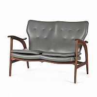 диван fauteuil прямой серый в Нижневартовске