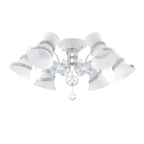 потолочная люстра maytoni baroque arm128-cl-06-w в Нижневартовске