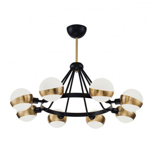 потолочная люстра freya silvia fr5009pl-08b белая в Нижневартовске