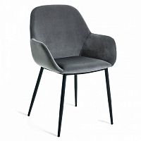 стул koon бархат серый от la forma (ex julia grup) в Нижневартовске