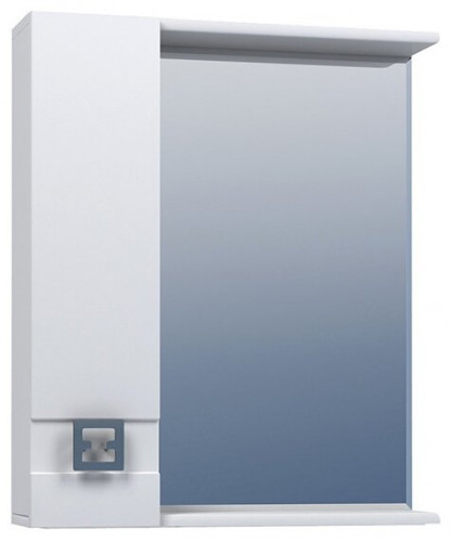 шкаф для ванной mixline квадро-55/65/75 левый в Нижневартовске