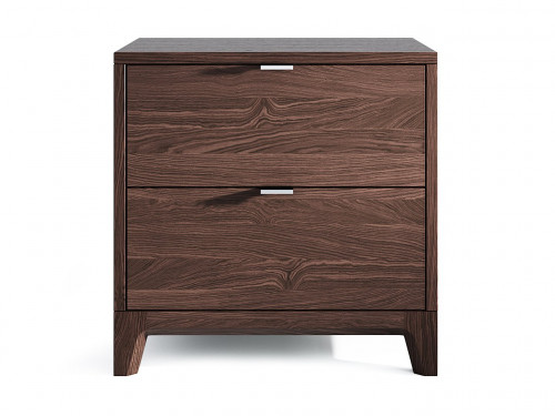 прикроватная тумба case темно-коричневая в Нижневартовске